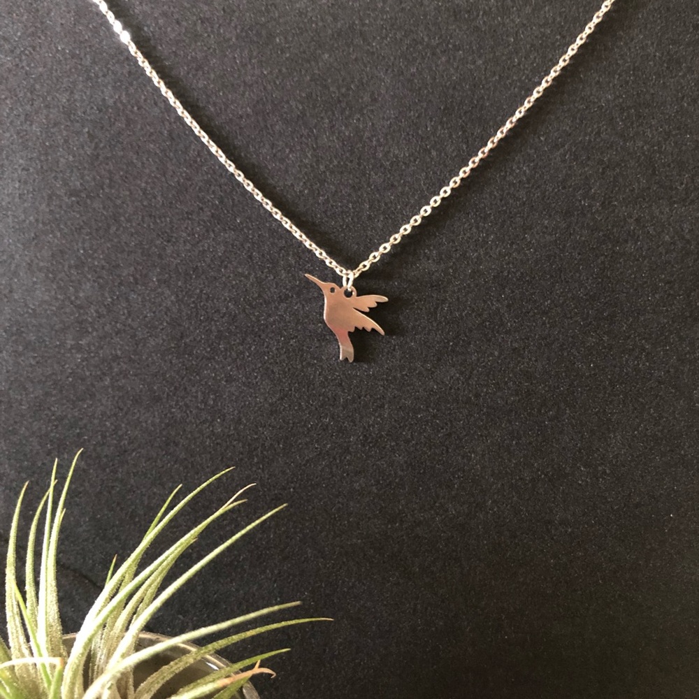💜Stainless Steel Hummingbird Necklace